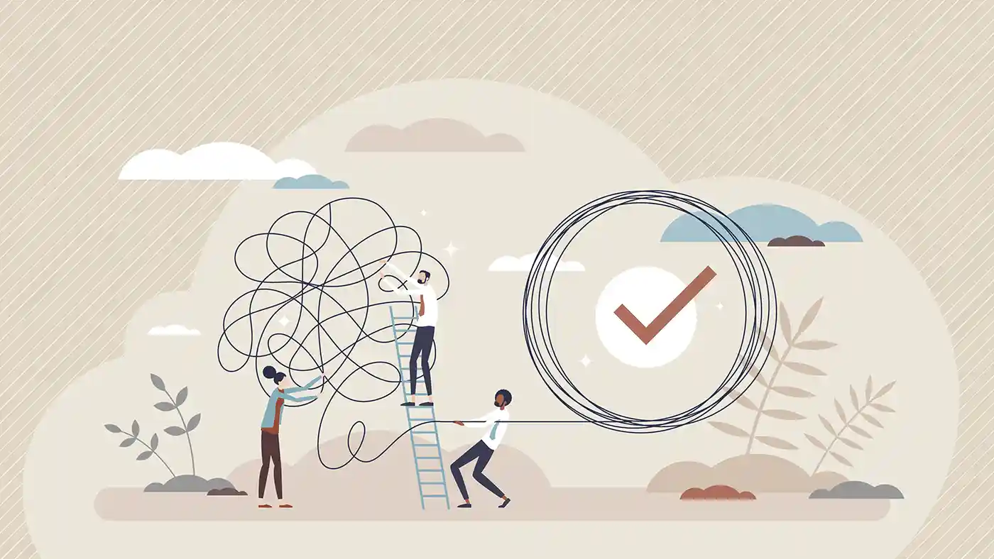 Calm Cube Change Detangle Chaos to Calm